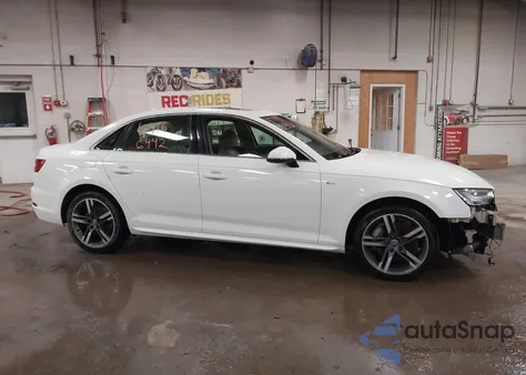 2017 Audi A4 2.0T Premium z USA, uszkodzony, nr VIN WAUENAF41HN037254